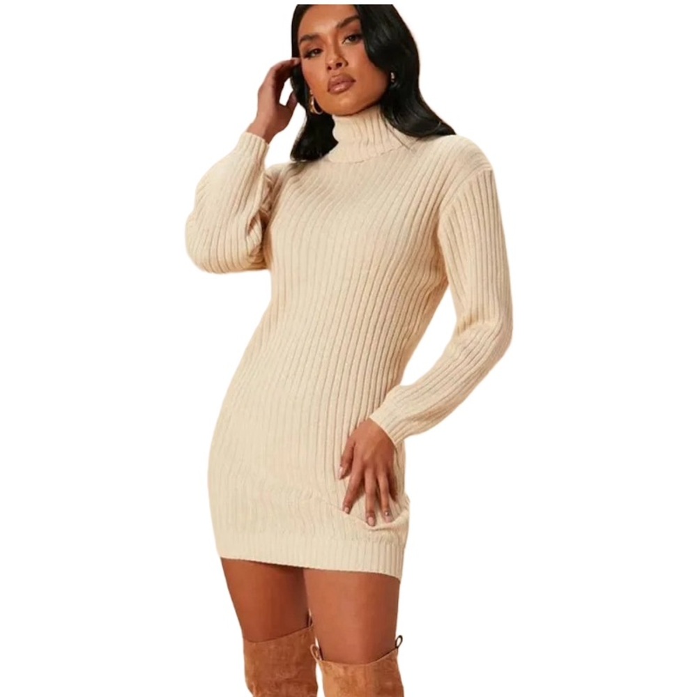 FASHIONOVA turtle-neck sweater dress NWT